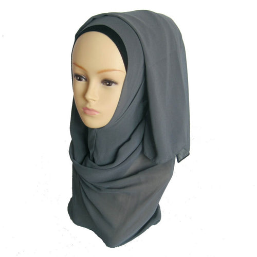 new-womens-chiffon-muslim-long-soft-hijab-rivet-islamic-scarf-wrap-shawl-py3 BBL