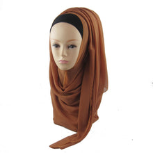 new-womens-chiffon-muslim-long-soft-hijab-rivet-islamic-scarf-wrap-shawl-py3 BBL