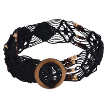 brand Waistband Charm Women Rope Braided Waist Belt Hollow out for girls fashion Accessory