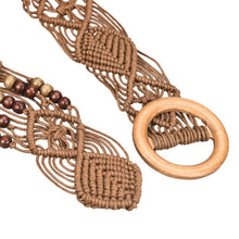 brand Waistband Charm Women Rope Braided Waist Belt Hollow out for girls fashion Accessory