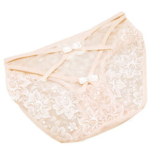 Women Bamboo FIber+Transparent Lace Sexy Black Butterfly Underpants Lingerie Underwear Lady