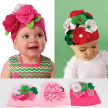 nice-kids-baby-girls-lovely-headwear-big-3d-flower-beanies-cap-hats-po-dress-3m-4y BBL