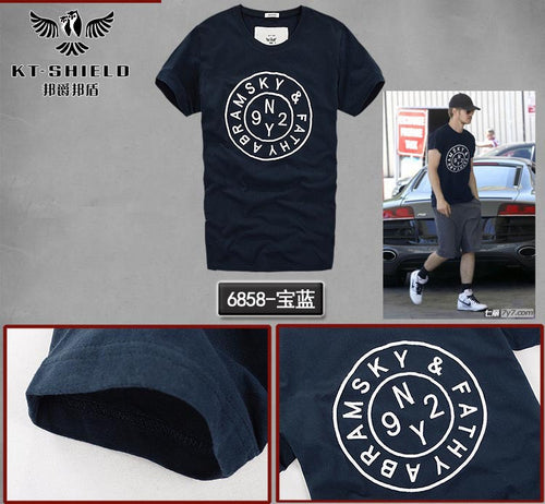Novelty  Men's T Shirts Short Sleeve Cotton T-shirts for man HCOT slim fit Top Tees