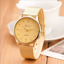 Onfine Gofuly Whale ping Scolour Puscard Fashion Women Classic Gold Quartz Stainless Steel Wrist Watch