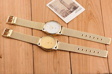 Onfine Gofuly Whale ping Scolour Puscard Fashion Women Classic Gold Quartz Stainless Steel Wrist Watch