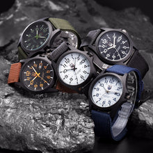Outdoor Mens Date Stainless Steel Military Sports Analog Quartz Army Wrist Watch