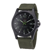 Outdoor Mens Date Stainless Steel Military Sports Analog Quartz Army Wrist Watch