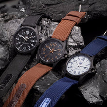 Outdoor Mens Date Stainless Steel Military Sports Analog Quartz Army Wrist Watch