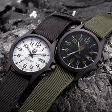 Outdoor Mens Date Stainless Steel Military Sports Analog Quartz Army Wrist Watch