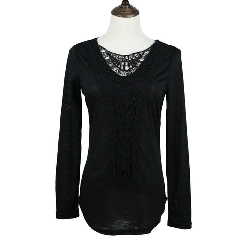 plus-size-women-tops-crochet-lace-t-shirt-womens-long-sleeve-casual-tops-tees-tshirt-camisetas-mujer-blusa BBL