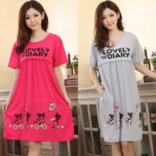 pregnant-women-cute-bear-lactation-nursing-clothes-short-sleeve-maternity-dress-whole BBL