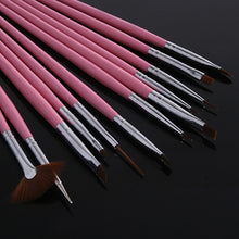 professional-12pcs-uv-gel-pen-brush-nail-art-acrylic-brush-pen-dotting-draw-paint-tool-set-pink-nail-art-brush BBL