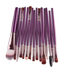 Professional Maquiagem Makeup Brushes 15pc Beauty Cosmetics Foundation Blending Blush Make Up Brush Tool Kit Set