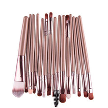Professional Maquiagem Makeup Brushes 15pc Beauty Cosmetics Foundation Blending Blush Make Up Brush Tool Kit Set