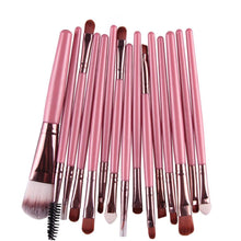 Professional Maquiagem Makeup Brushes 15pc Beauty Cosmetics Foundation Blending Blush Make Up Brush Tool Kit Set