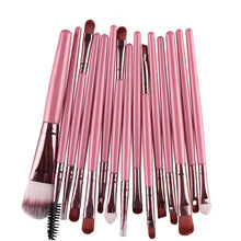 Professional Maquiagem Makeup Brushes 15pc Beauty Cosmetics Foundation Blending Blush Make Up Brush Tool Kit Set