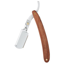 professional-mens-shaving-razor-retro-folding-shaver-carbon-steel-barber-beard-with-razor-blade-wood-handle BBL