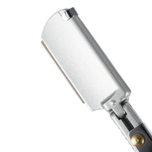professional-mens-shaving-razor-retro-folding-shaver-carbon-steel-barber-beard-with-razor-blade-wood-handle BBL