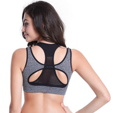 professional-sexy-bra-mesh-women-fake-two-piece-push-up-fitness-vest-bras-workout-tank-tops BBL