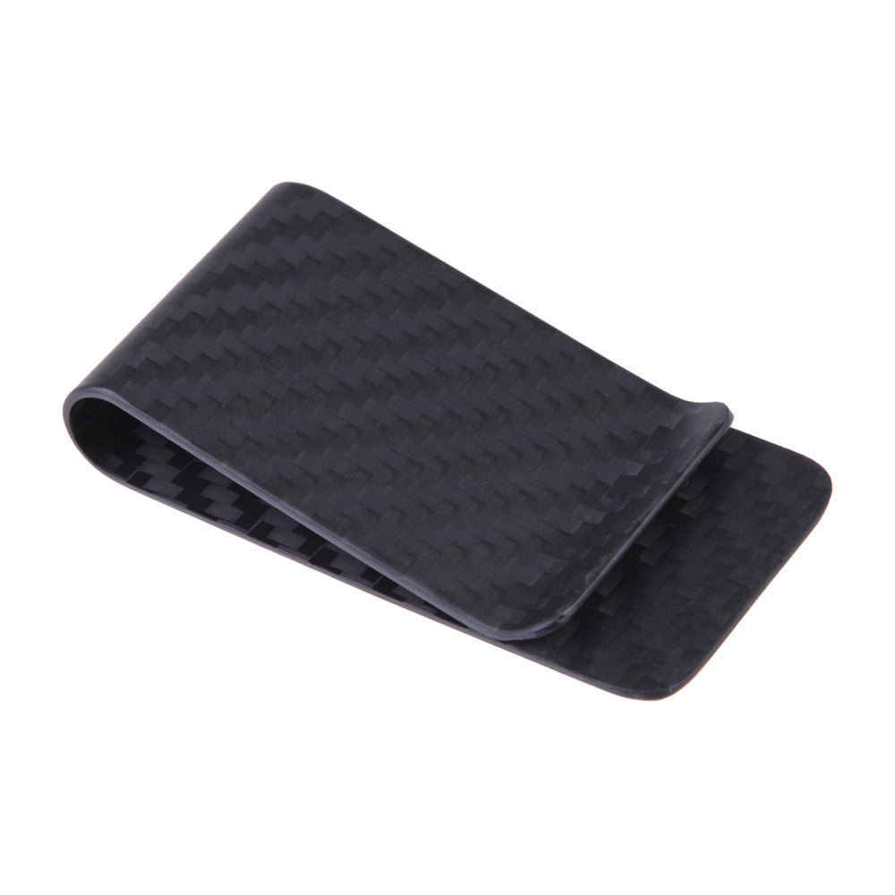 real-carbon-fiber-money-clip-business-card-credit-card-cash-wallet-polished-and-matte-for-options BBL