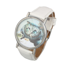Relogio feminino Fashion & Casual Cute Cat Women Leather Band Analog Quartz Dial Wrist Watch Relojes mujer