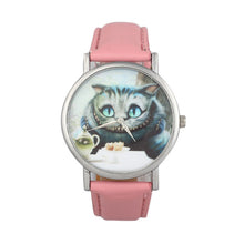 Relogio feminino Fashion & Casual Cute Cat Women Leather Band Analog Quartz Dial Wrist Watch Relojes mujer