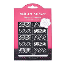 Reusable Stamping Tool DIY Nail Art Hollow Template Stickers Stamp Stencil Guide