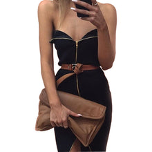 S-XL Women Skirt Women Knitted Skirts Sexy Zippers Package Hip Split Knitting Midi Skirt Pencil Long Skirt GV360