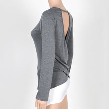 S-XXL Plus Size T Shirt For Women Long Sleeve Back Open Women's T Shirt Cotton Slim Casual Tops Tee Solid Shirts Women Clothing
