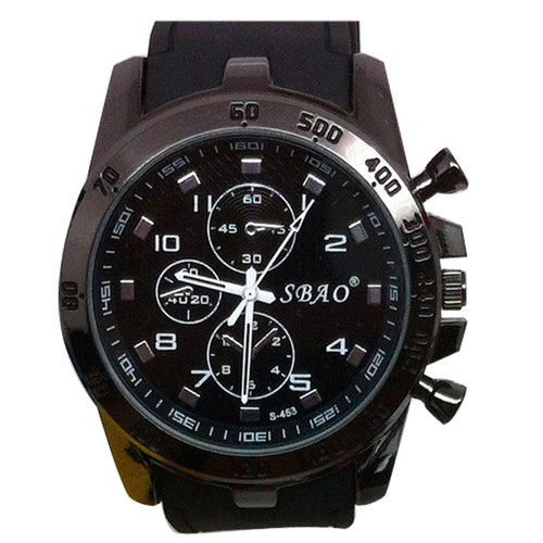 Vestideo Stainless Steel Luxury Sport Analog Quartz Modern Men Fashion Wrist Watch