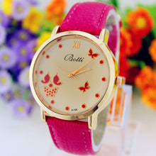 Luxury Elegant Women's Watch Stainless steel Leather Brand Wristwatch Fashion Ladies Dress Watch