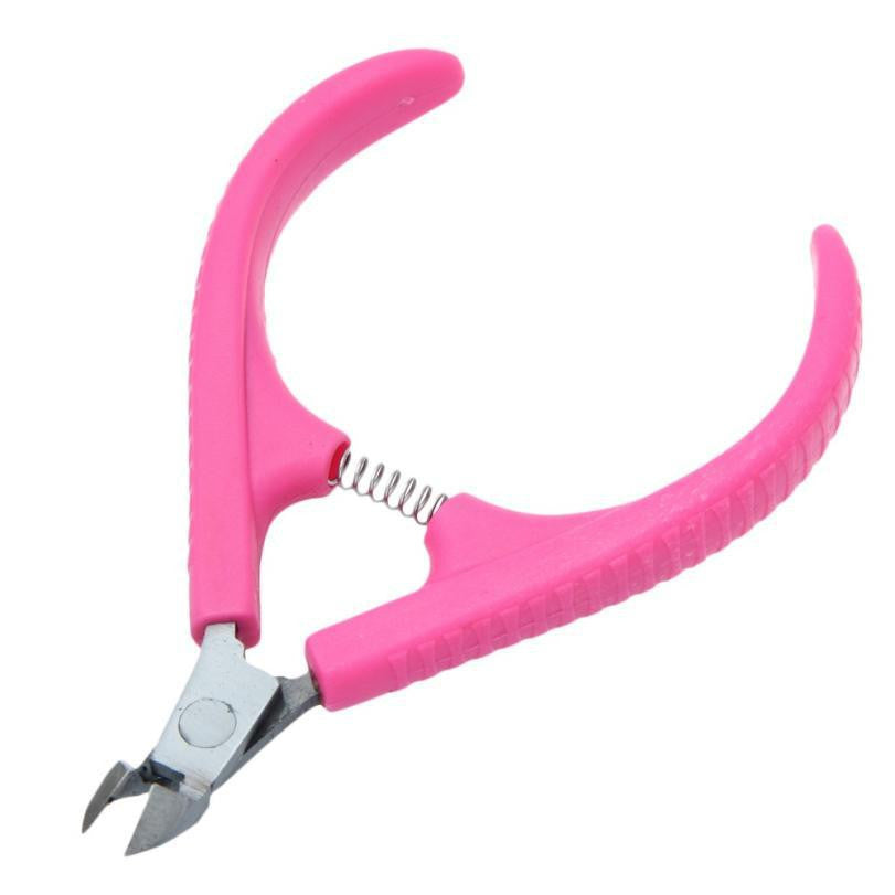 Double-end Cuticle Pusher Dead Skin Remover Manicure Nail Art Cuticle Scissors &