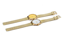 Gold watch Full stainless steel woman fashion dress watches men brand quartz watch qualityship
