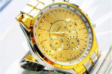 Luxury Men Roman Numerals Watches Metal Analog Quartz Fashion Wrist Watch