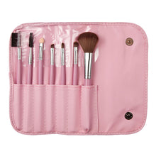 7pc Cosmetics Makeup Brushes Tools Eye Eyebrow Shadow Powder Lipsticks Make up Kit Gift Bag