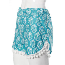 Women Casual High Waist Tassel Shorts For