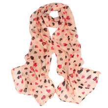 Love Heart Soft Long Shawl Scarf Wrap Stole For Womens Girls 160CM X 48CM