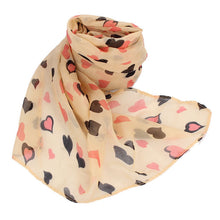 Love Heart Soft Long Shawl Scarf Wrap Stole For Womens Girls 160CM X 48CM