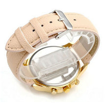 Women's Fashion Roman Numerals Faux Leather Analog Quartz Wrist Watch