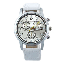 Vestideo Fashion Women Leather Band Analog Dial Quartz Wrist Watch