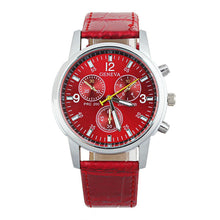 Vestideo Fashion Women Leather Band Analog Dial Quartz Wrist Watch