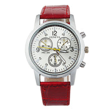 Vestideo Fashion Women Leather Band Analog Dial Quartz Wrist Watch