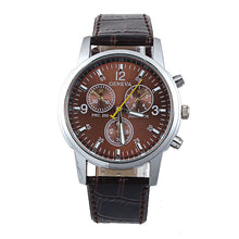Vestideo Fashion Women Leather Band Analog Dial Quartz Wrist Watch