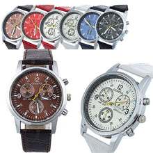 Vestideo Fashion Women Leather Band Analog Dial Quartz Wrist Watch