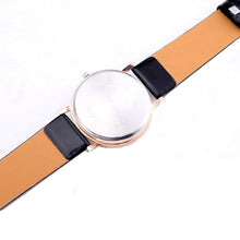 Womens Lady Fashion Roman Leather Band Analog Quartz Wrist Watch Relogio Feminino & s