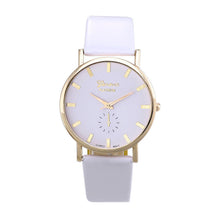 Womens Lady Fashion Roman Leather Band Analog Quartz Wrist Watch Relogio Feminino & s