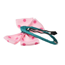 bow dot children kids baby girls hair accessories clip hairpins barrettes headwear flowerBoutique