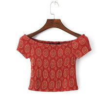 Sexy American Apparel AA Elastic Slash Neck Tee Women Brandy Off the shoulder Crop Top Short Sleeve Short T-shirt