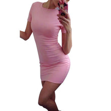 sexy-casual-women-bodycon-dresses-ladies-short-sleeve-slim-solid-color-mini-dress BBL