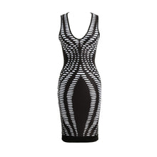 sexy-club-dress-women-bodycon-dress-contrast-print-deep-v-neck-office-dress-sleeveless-party-dresses-vestidos-black BBL